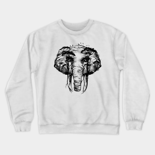 Wild Safari Crewneck Sweatshirt by DANDINGEROZZ